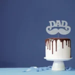 Moustache Cake Topper Without Fondant Skills